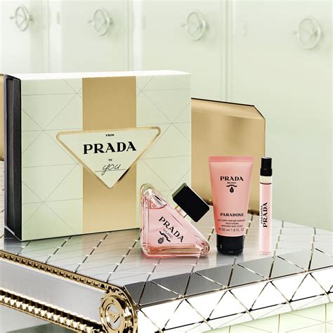 prada perfume women gift set|prada paradoxe 90ml gift set.